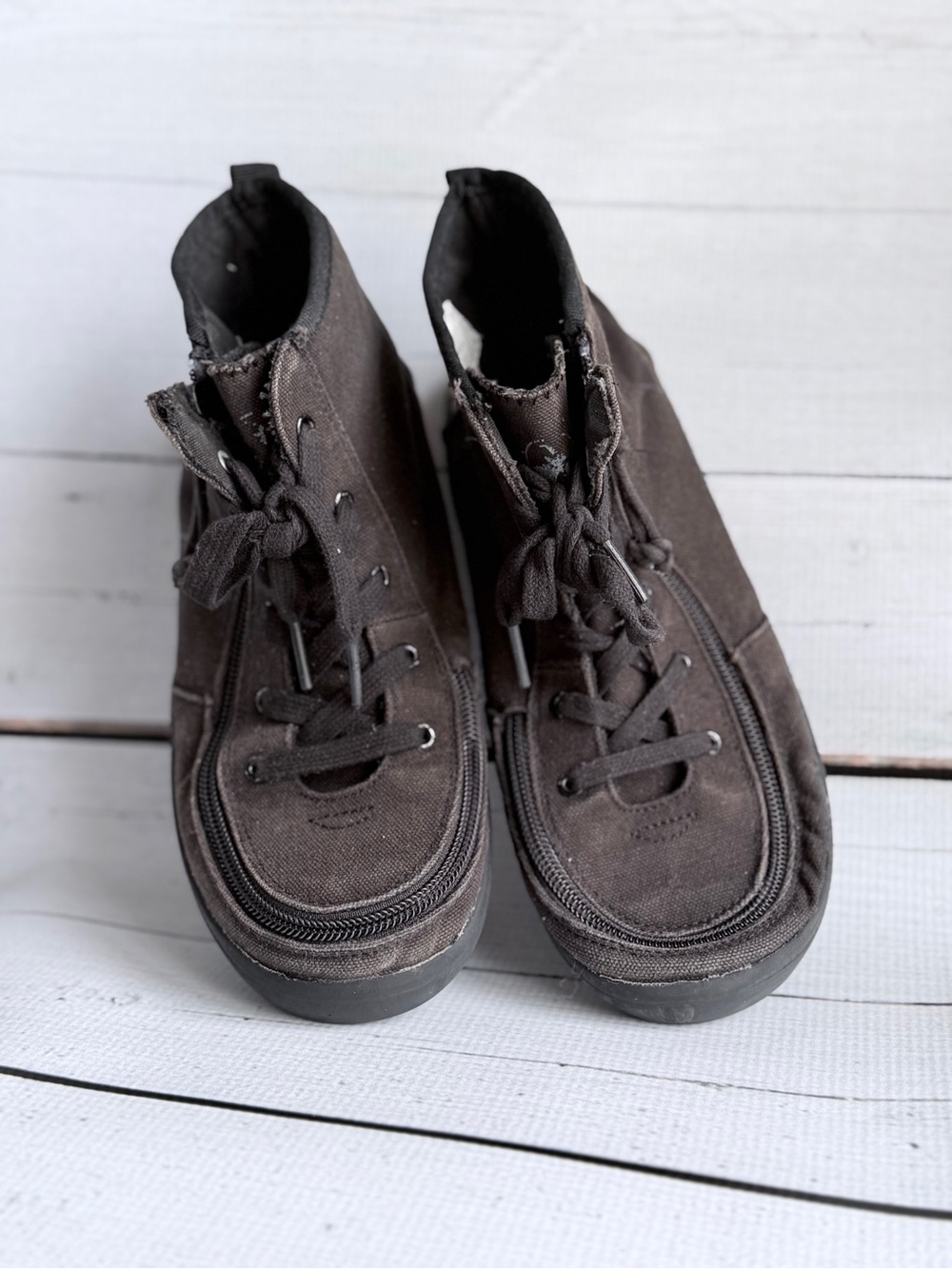 Target Black Kids High-Top Canvas Sneakers